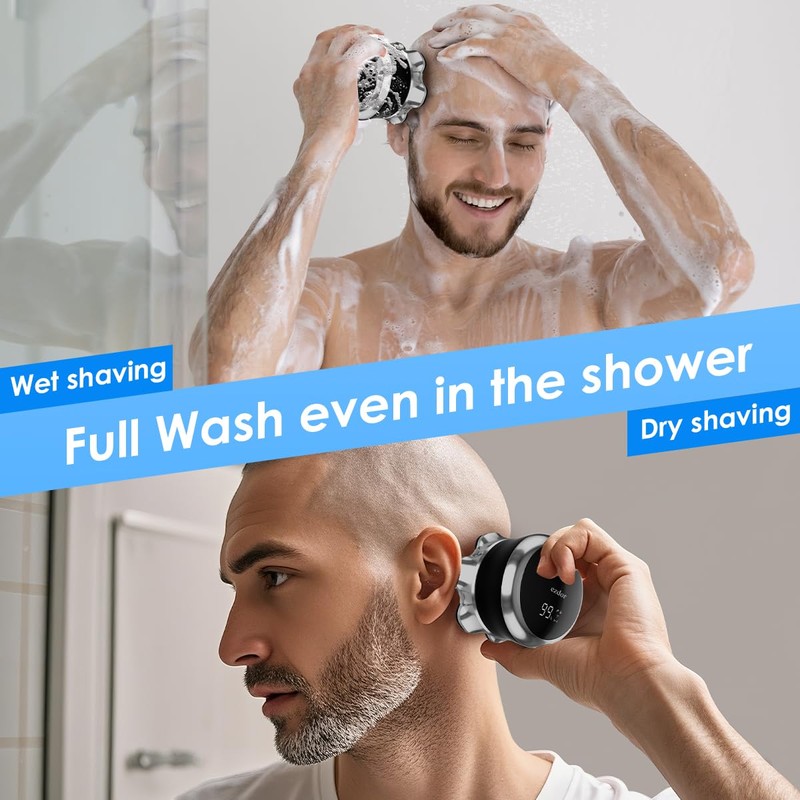 ezdor Head Shaver for Bald Men 7D Electric Razor for