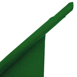 JIHUOO 92 x 92 cm Green Felt Fabric Sheet Poker Table Cloth Gaming Table Cover DIY Craft Fabric