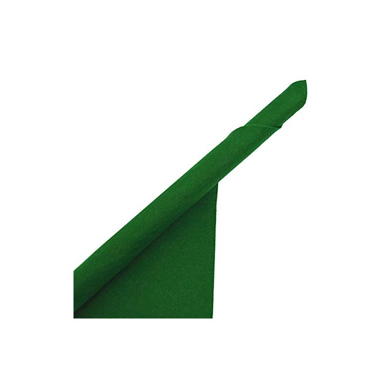 JIHUOO 92 x 92 cm Green Felt Fabric Sheet Poker