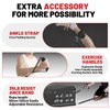 PAPABABE Hip Thrust Bench & Fitness Accessories Set, All-in-One Glute