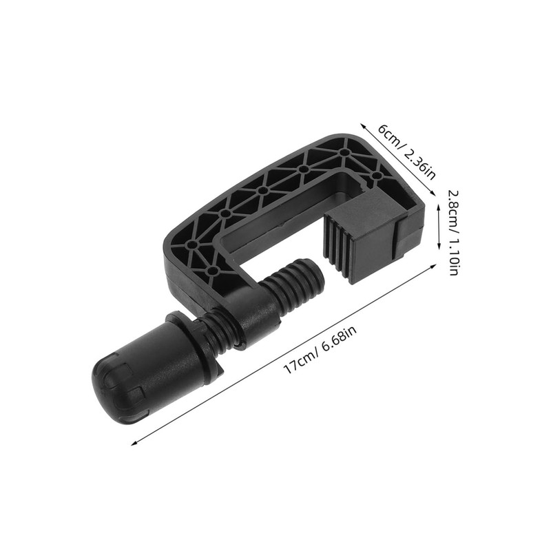 ABOOFAN Vehicle Game Parts Steering Wheel Clamp Ergonomic Replacement Clip