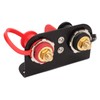 Remote Battery Terminals with Waterproof Caps for UTV ATV Car