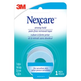 Nexcare Nexcare™ Strong Hold, Pain Free, Gentle Removal Tape SST-1-CA, 1 in x 4 yd (25.4 mm x 3.65 m), 1/Pack