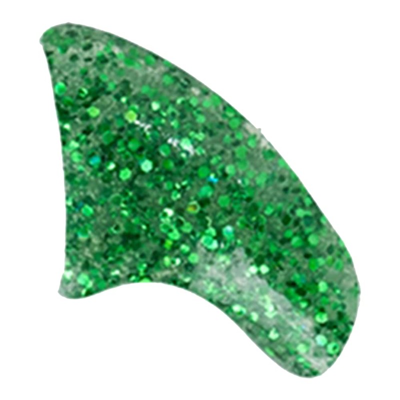 Purrdy Paws Soft Nail Caps for Cat Claws Green Glitter
