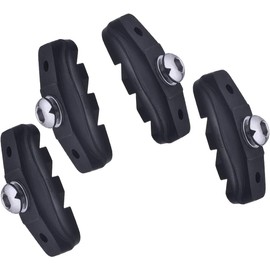 2 Pairs Bicycle Brake Pads, Ideal Road Brake Pads for Mountain Bikes, C-shaped Mountain Bike Brake Pads, Used In Humid Conditions, With Reliable Installation Tools