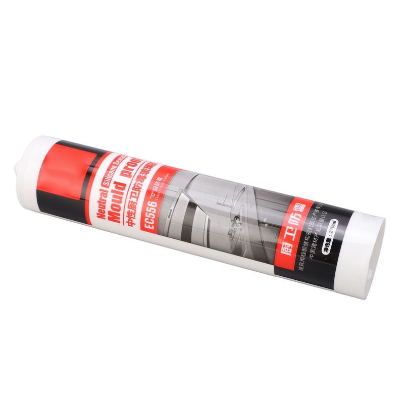 Neutral Silicone Sealant Water Resistance Clear Glass Glue for Kitchen