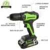 Greenworks 24V Brushless Drill / Driver, 2Ah USB Battery and