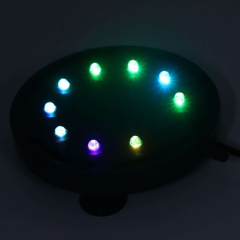 Aquarium LED Air Stone Fish Tank Bubbler Oxygen Diffuser with