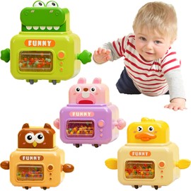 SQZUWIT Press and Go Cars Toys for Toddler 1-3, Infant Animal Cars for 1 2 3 Year Old Boys and Girls, Push Go Friction Baby Toys 6-9 12-18 Months 1st Birthday Gifts