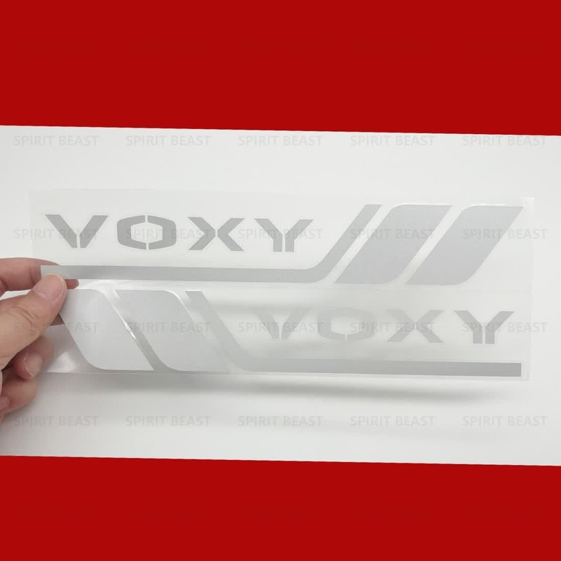 Voxy Sticker Body Fender Door Side Glass Side Skirt Emblem