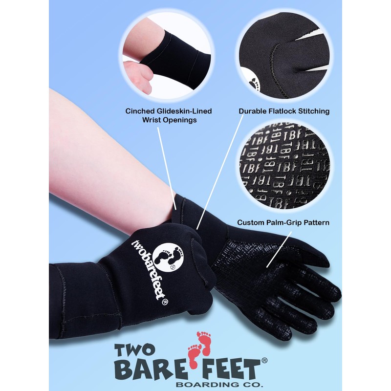 Two Bare Feet 2.5mm Superstretch Neoprene Wetsuit Gloves - Thermal