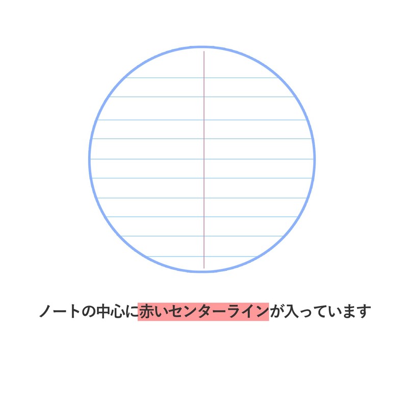 Maruman N750 Steno Book, 0.3 inch (9 mm) Ruled