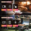 Wireless Smart Meat Thermometer with Dual-Sensor Probe, 500FT Remote Monitoring,