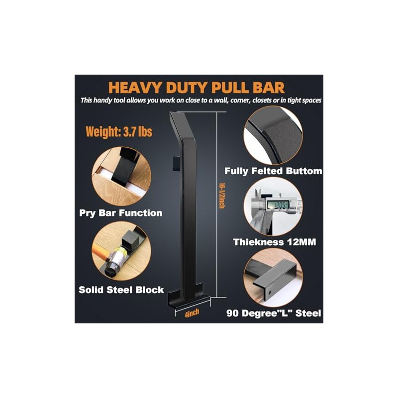 NAACOO Laminate Flooring Tools, 5in1 Pro Floor Install Kit for