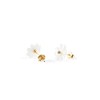 Women's and Children's Mother of Pearl Flower Stud Earrings 9