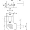 Toptekits IEC C13 Right Angle IEC Connector,IEC 320 C13 Female