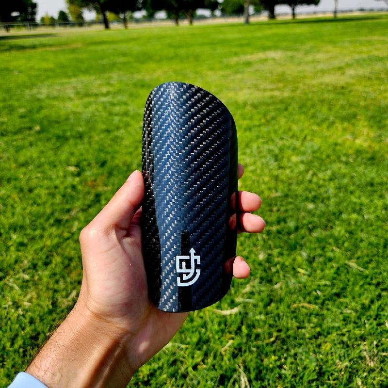 SccerUp Carbon Fiber Shin Guards (3-4 Day Shipping) - Model: