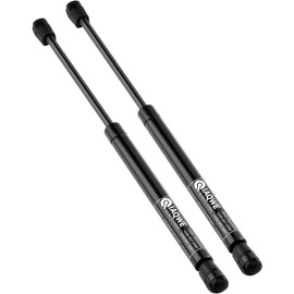 IAQWE 17 Inch 70Lb/311N Gas Struts Leer are Snugtop Camper Shell Spring Shock Pickup Truck Topper Lift Support for Rear Window Truck Cap Canopy Door Boat Hatch Toolbox Lid SE170P70-W, 2 Pcs