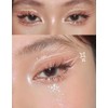 Paleta de sombras de ojos Shimmer Glitter, maquillaje coreano con