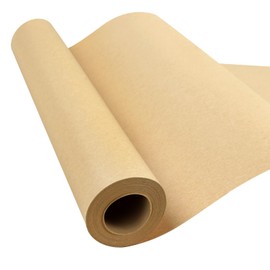 15"×400" Brown Paper Roll, Brown Wrapping Paper, Craft Paper, Wrapping Paper, Packing Paper for Moving, Packing, Gift Wrapping, Wall Art, Table Runner, Floor Covering