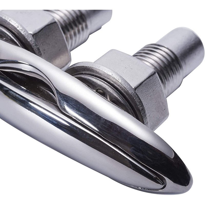 SUNOOM Pull Up Boat Cleats 316 Stainless Steel Hidden Flush