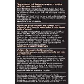 Cover Your Gray Hair Color Touch-Up Stick - Black (6-Pack)