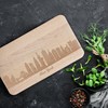 Breakfast Board New York with Skyline Engraving – Bread Board