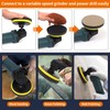 Pomsare 45PCS 5 Inch Wet Dry Sanding Discs Kit with