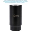 77080 Harmonic Balancer Socket Tool 19mm Crank Bolt Socket for
