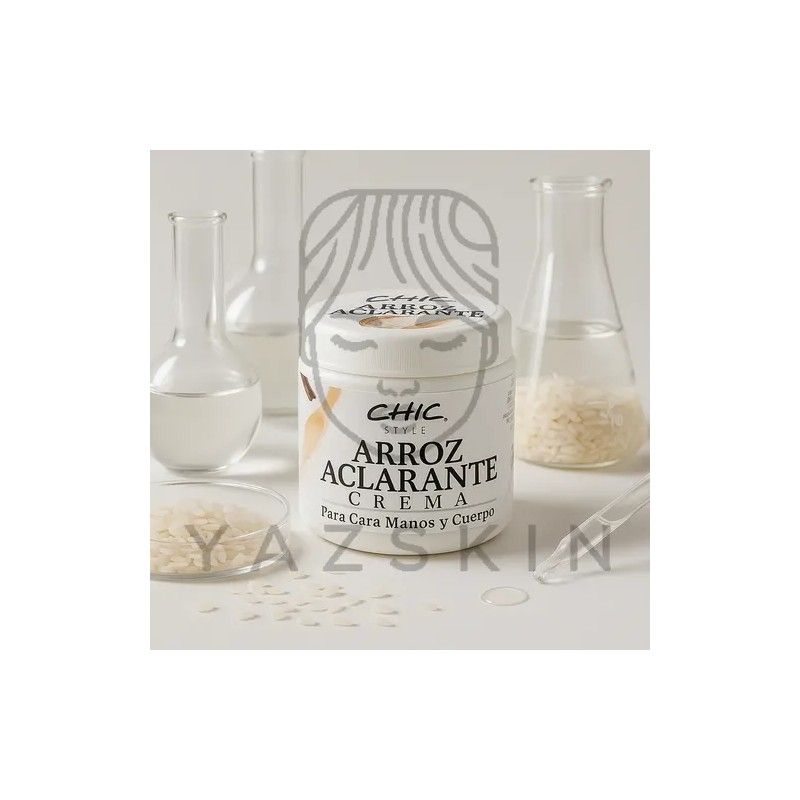Crema Aclarante De Arroz 100% Natural-iluminación Y Suavidad