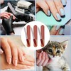 3 Pack Metal Nail File with Sharp Pointed Tip and