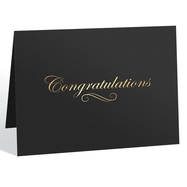 The Gallery Collection, 10 Count, Congratulations Certificate Holders, Gold Foil