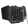 One Handed Gaming Keyboard RGB Backlight 35 Keys Ergonomic Portable