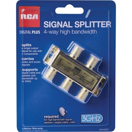 Rca 4 - Way 2.4 Ghz Splitter Bi-dir