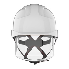 JSP EVO VISTAshield Ascend Safety Helmet - Vented, White/White, ANSI Class C (AML260-004-F04)