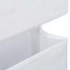 Relaxdays Hanging Organiser, 4 Compartments, Door Organiser with Hooks for