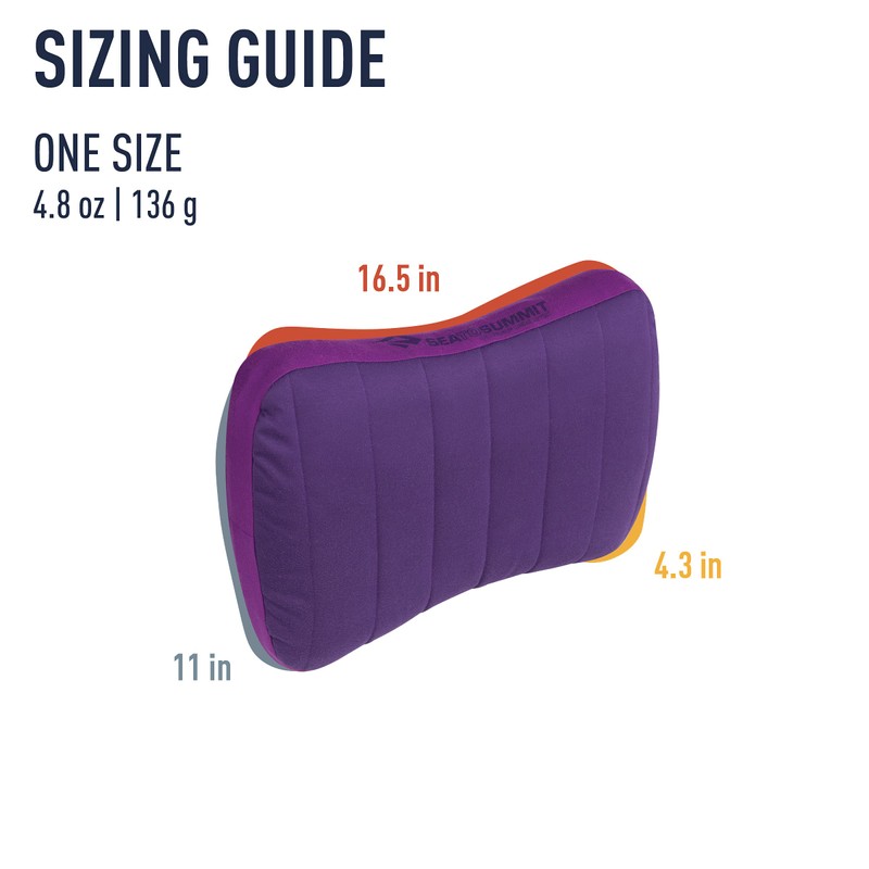 SEATOSUMMIT Aero Premium Lumbar Support, Navy