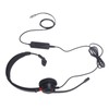 Telephone Headset Noise Canceling Single Ear Comfortable USB C to