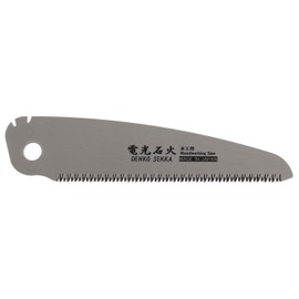 DENKO SEKKA Woodworking Saw Replacement Blade, Japanese Pull Saw for Woodworking and Wood Craftsmanship, Long Handle with Precision Blade and Cutting Power, Heavy D (Woodworking Saw Replacement Blade)
