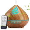 500ML Aroma Diffuser, Essential Oil Diffuser with Remote Control, Large