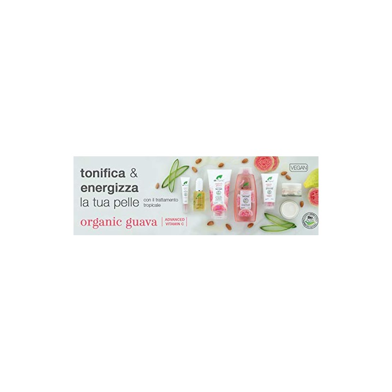 Dr Organic, Organic Guava Eye Serum, Vitamin C, Natural, Vegan,
