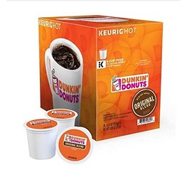 Dunkin Donuts 0845 K-Cup Pods, Original Blend, 24/box - PACK OF 2