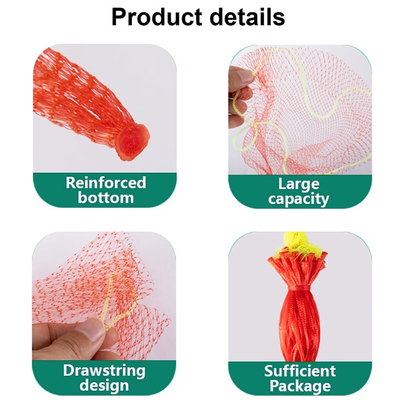 Ruayia Pack of 50 Watermelon Nets, Melon Nets for Garden,