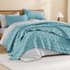 Litanika Oversized King Quilt Bedding Set, 128x120 Inch Super King