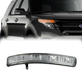 Front Side Mirror Explorer Turn Signal Light Lamp Blinker Lamp for 2011-2019 Ford Explorer Door Wing Mirror Turn Light BB5Z-13B374-A/3B375-A (Right (Passenger) Side)