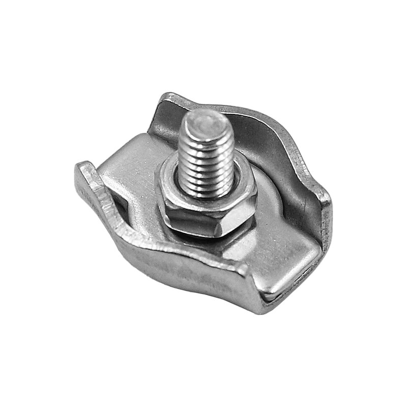 Pack of 10 M3 ZONADAH Wire Rope Clamps, Simplex Rope