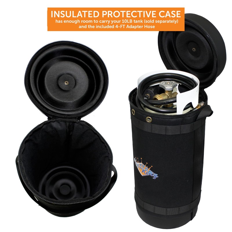 Flame King Gas Hauler Kit - Insulated Protective Carry Case
