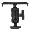 Asixxsix Fish Finder Mounting Base, Universal 360° Rotating Fish Finder