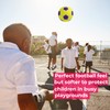 Soft Rubber Indoor Football with Felt Cover Football Gift Size
