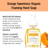 kosmatology Orange Sweetness Organic Foaming Hand Soap | Moisturizing Hand